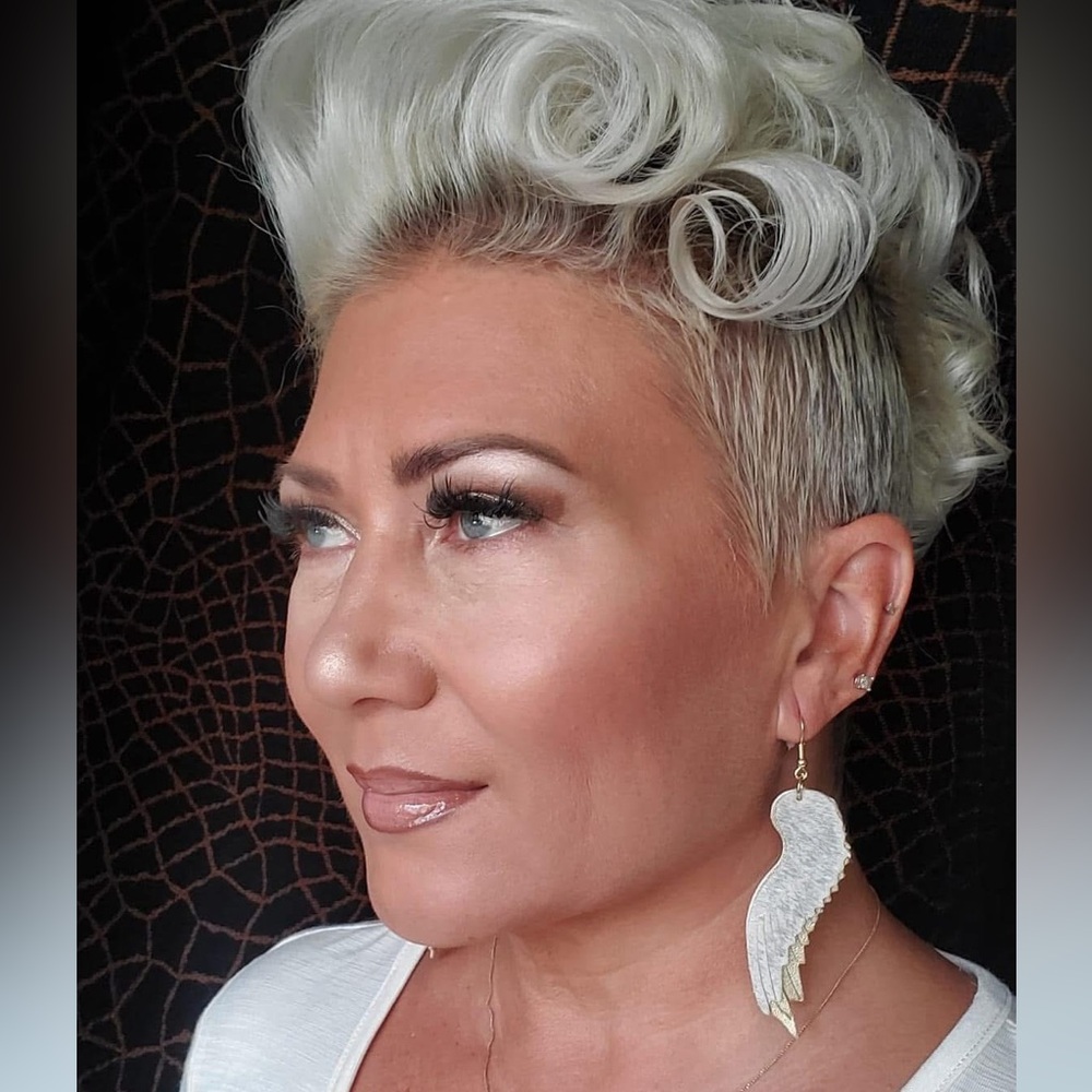 Plunder Gold and Silver Feather Earrings Dangle Design